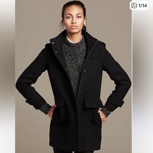 Black Banana Republic Peacoat Small
